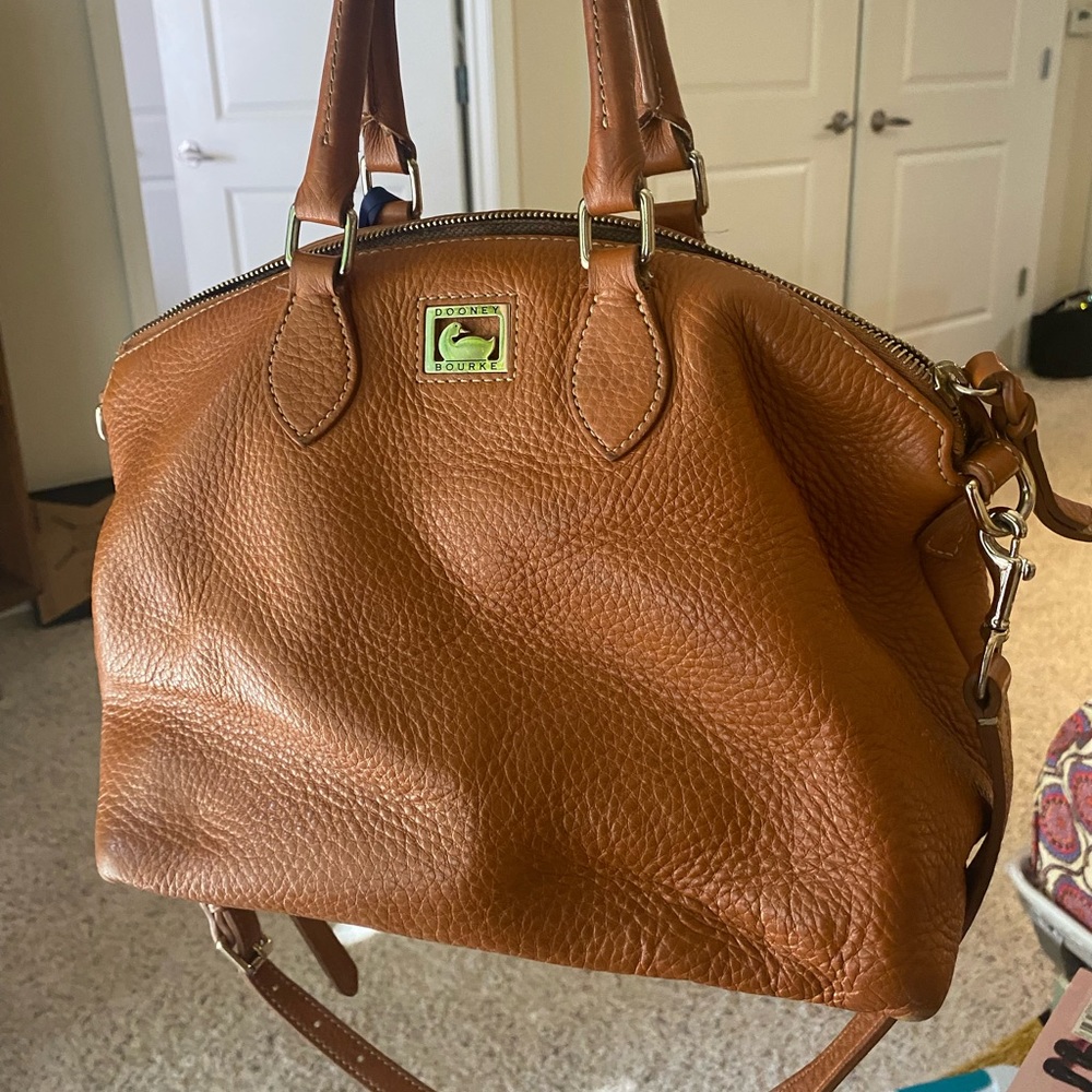 Dooney & Bourke Vintage Pebble Grain Leather Satchel